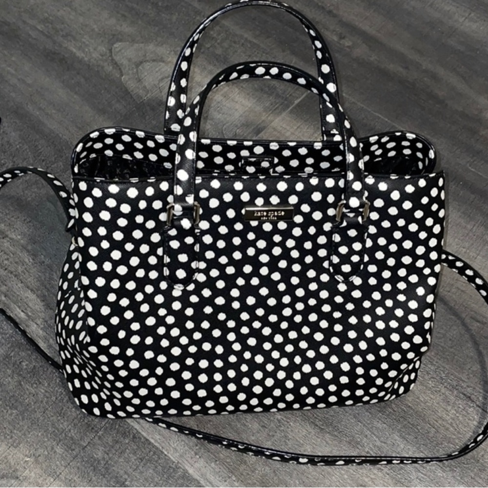 Kate Spade Laurel Way Polka Dot Evangelie Satchel